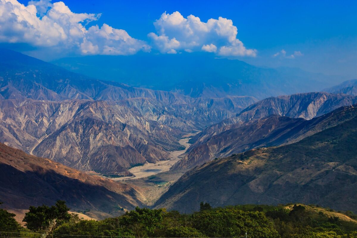 Cañón del Chicamocha visto desde el Parque Nacional Panachi
