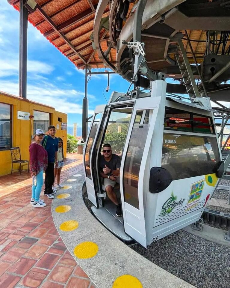Estación del teleférico del Parque Nacional del Chicamocha