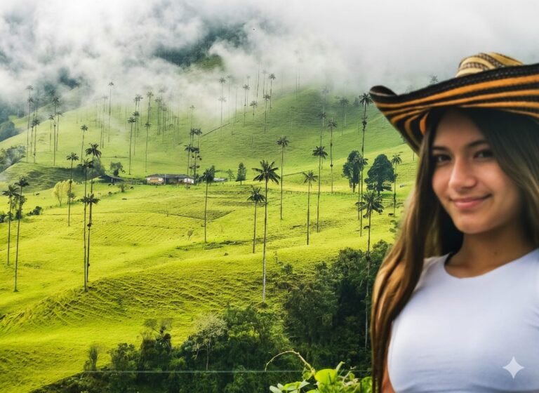 Mirador sobre el Valle de Cocora en el Eje Cafetero